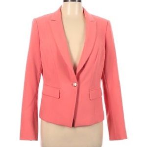 WHBM salmon blazer size 8. Never worn.